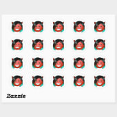 : Playful Devil Emoji Sticker (Blatt)