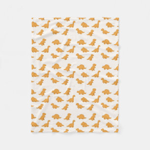 Playful Dinosaurier Chicken Nugget Soft Kinderzimm Fleecedecke