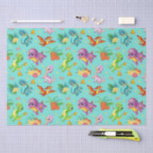 Playful Dinosaurier Seidenpapier (Handwerk)
