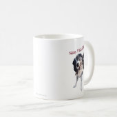 Playful Dog Mug Kaffeetasse (VorderseiteRechts)