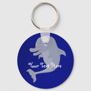 Playful Dolphin Schlüsselanhänger