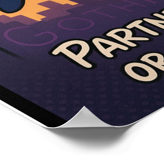 Playful duo poster (Ecke)