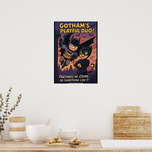 Playful duo poster (Küche)