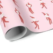 Playful Elf-WeihnachtsParty Geschenkpapier (Rolleneckpunkt)