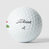 Playful Emojis 🙈⛳️ 'Did Anyone See That?' Funny  Golfball (Logo)