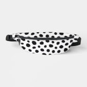Playful Energy Dalmatian Inspired Dotted Spots Bauchtasche (Vorderseite)