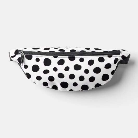 Playful Energy Dalmatian Inspired Dotted Spots Bauchtasche (Ablage )
