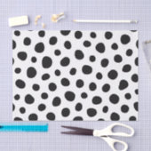 Playful Energy Dalmatian Inspired Dotted Spots Seidenpapier (Handwerk)