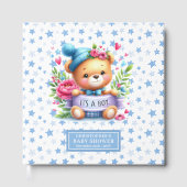 Playful Es ist ein Baby-Teddy-Gästebuch für Baby Gästebuch (Vorderseite)