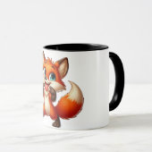 Playful Fennec Fox 14. Oktober Tasse (VorderseiteRechts)