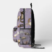 Playful Ferret Business Bedruckter Rucksack (Rechts)