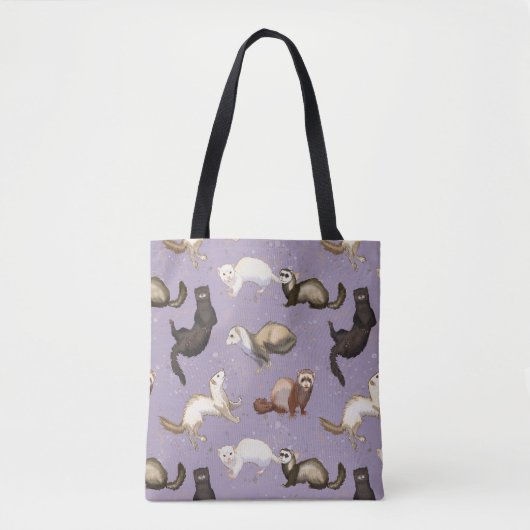 Playful Ferret Business Tasche (Vorderseite)