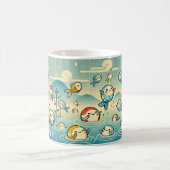 Playful fish Classic Tasse, 325 ml Kaffeetasse (Mittel)