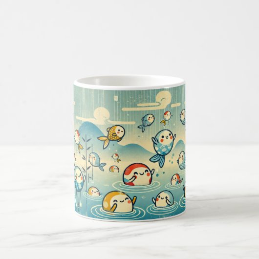 Playful fish Classic Tasse, 325 ml Kaffeetasse (Mittel)