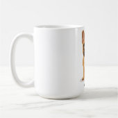 Playful French Bulldog Coffee Mug Cheerful Dog Kaffeetasse (Links)