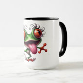 Playful Frog 14. Oktober Tasse (VorderseiteRechts)