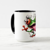 Playful Frog 14. Oktober Tasse (Vorderseite Links)