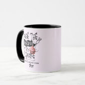 Playful Frosting on My Cupcake Valentine Mug Tasse (Vorderseite Links)