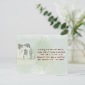 Playful & Funny Love Quote Postcard | Laughing Cou Postkarte (Stehend Vorderseite)