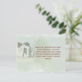 Playful & Funny Love Quote Postcard | Laughing Cou Postkarte (Stehend Vorderseite)
