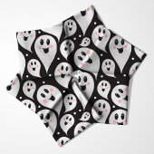 Playful Ghost Pattern Halloween Stoff