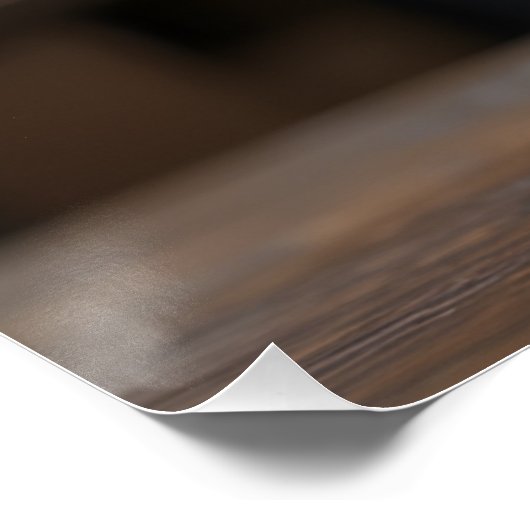 Playful Ginger Cat Poster (Ecke)