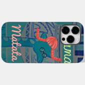 Playful Giraffe Art: Ein afrikanisches Vergnügen Case-Mate iPhone Hülle (Rückseite (Horizontal))