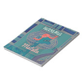 Playful Giraffe Art: Ein afrikanisches Vergnügen Notizblock (Rotiert)