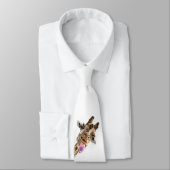 Playful Giraffe Funny Neck Tie - Lächeln - Ihr Tex Krawatte (Gebunden)