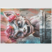 Playful Gothic Paris Gargoyle Decoupage Seidenpapier (Vorderseite)