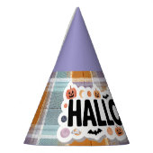 Playful Halloween Plaid Partyhütchen (Links)