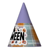 Playful Halloween Plaid Partyhütchen (Rechts)