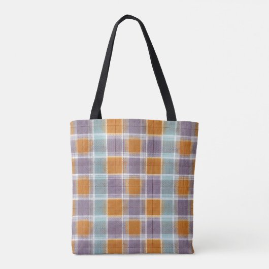 Playful Halloween Plaid Tasche (Rückseite)