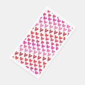 Playful Hearts Paper Napkins Serviette (Ecke)