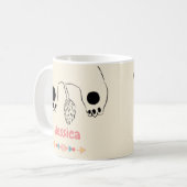 Playful Honey Bear Sliding Kaffeetasse (Vorderseite Links)