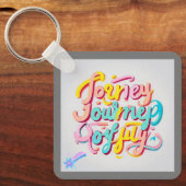 "Playful Journey Artwork" Schlüsselanhänger (Vorderseite)
