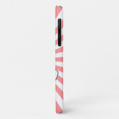 Playful Kawaii White Kitten Custom Case-Mate iPhone Hülle (Hinten/Links)
