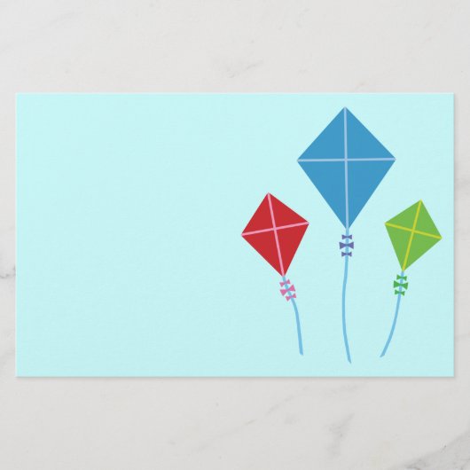 Playful Kites Briefpapier (Vorderseite)