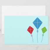 Playful Kites Briefpapier (Vorne/Hinten)