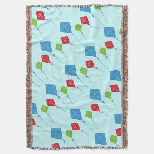 Playful Kites Decke (Vorderseite Vertikal)