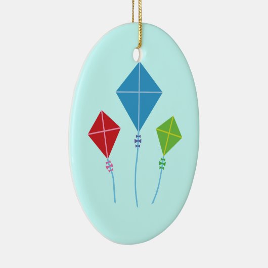 Playful Kites Keramik Ornament (Rechts)