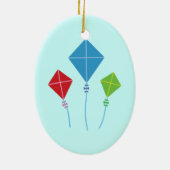 Playful Kites Keramik Ornament (Hinten)