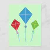 Playful Kites Postkarte (Vorderseite)