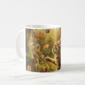 Playful Kitten Digital Art Kaffeetasse (Vorderseite Links)