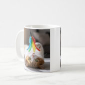Playful Kitten Feather Kaffeetasse (Vorderseite Links)
