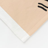 Playful Kitten Fleece Blanket (Ecke)