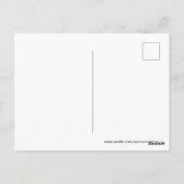 Playful Kitten Kimber Anniversary Postcard Postkarte (Rückseite)