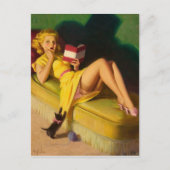 Playful Kitten Postkarte (Vorderseite)