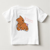 Playful Kittens Baby T - Shirt (Rückseite)
