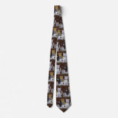 Playful Kittens Neck Tie Krawatte (Rückseite)